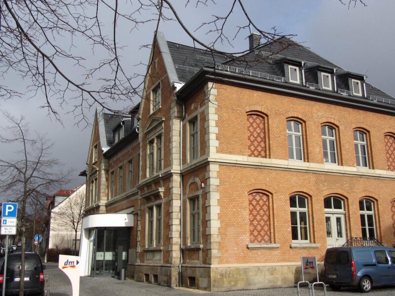 Umbau Postgebäude zur Volksbank in Ilmenau